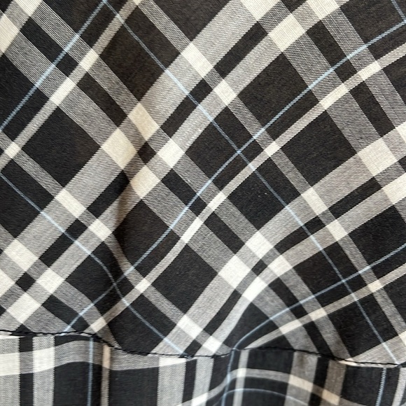 Vintage BJR Western Wear Shirt Pearl Buttons Casual Button Down Plaid Size XL - Picture 6 of 9